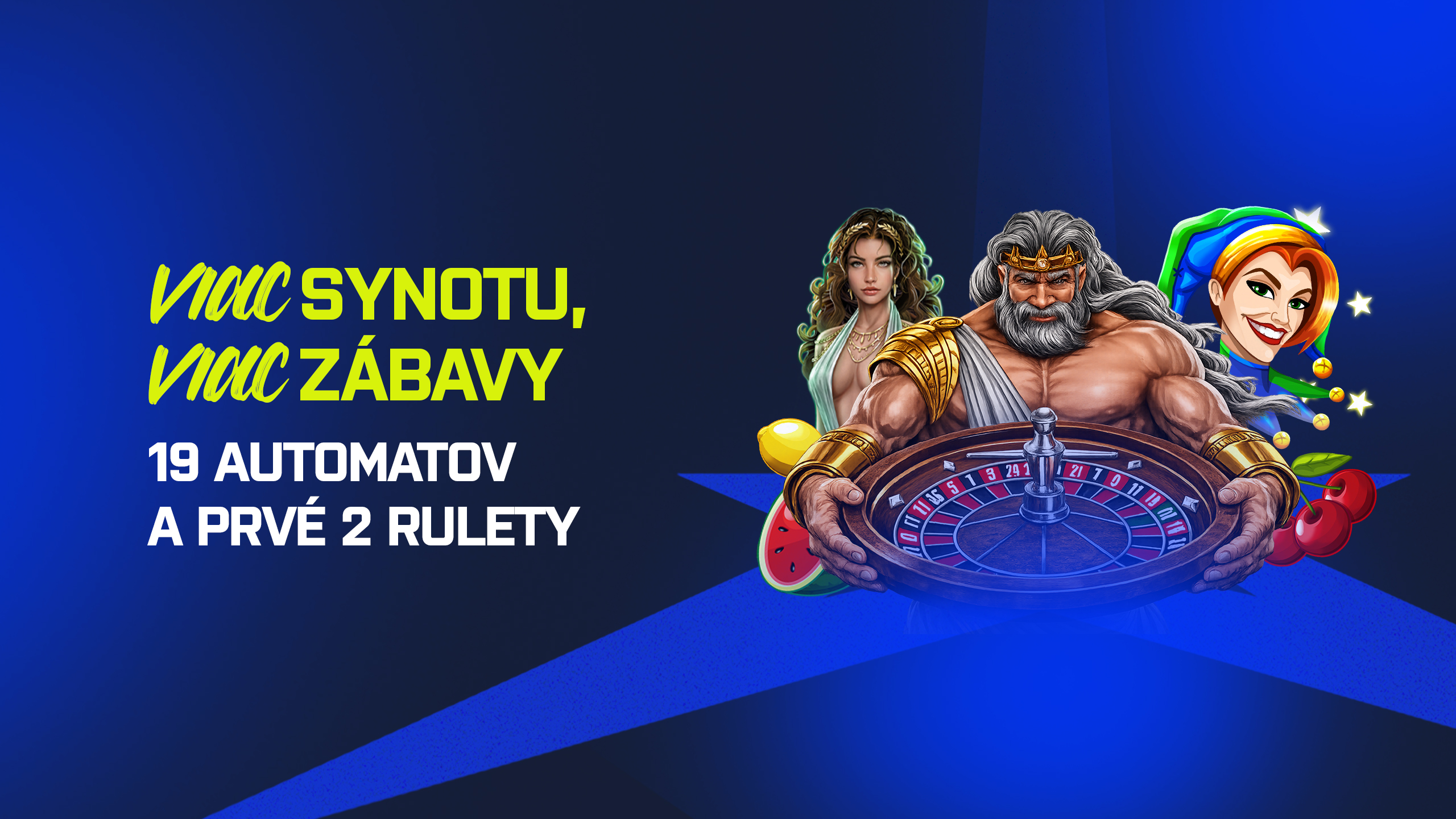 nové Synot hry